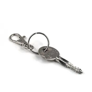 20 små aftagelige skruelåg til nøgleringe - karabinhage key chain - kosmetik & smykker