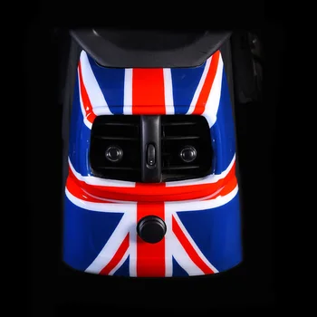 1 STK Tilbehør til Bilen Tilbage luftskrue Cover Sticker Dekoration Til MINI Cooper F60 Landsmand Union Jack Interiør