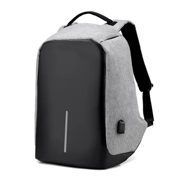 Reflekterende vandtæt rejser vandring multifunktion anti tyveri rygsæk USB oplader rygsække laptop taske