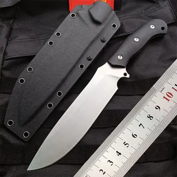 Ny Bison II Jungle survival kniv DC53 blade G10 handel med fast klinge udendørs camping knive edc af taktiske kniv knive