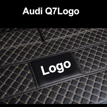 KADULEE Brugerdefinerede læder Bilens Bagagerum Måtter til Audi Q7 2006-2016-2017 2018-2021 5seats 7eats 6seats auto tilbehør