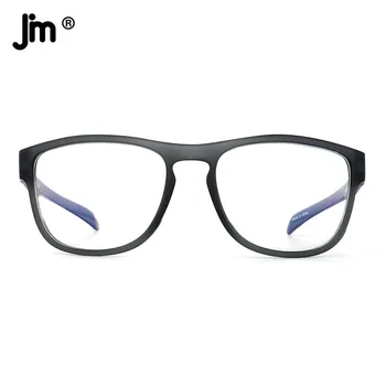 JM Sport Style Blå Lys Briller Ramme Mænd Kvinder Anti Blå Lys Blokering Briller