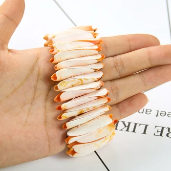 Naturlige Cowry Armbånd Smykker Sea Shell Armbånd til Kvinder Smykker Gaver Conch Charme Armbånd Boheme Sommer Strand Smykker