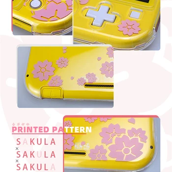Sakura Crystal cover Til Nintendo Skifte Lite PC Hard Cover Shell Berøringssikre kabinet Ramme Beskyttende Box Spil-Tilbehør