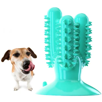 Dog Tand Rengøring af sugekoppen Molar Stick Dog Tandbørste, Pet Dental mundhygiejne Naturlig Gummi-Bid-Resistent Tygge Legetøj til Hunde