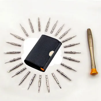 Multifunktionelt Magnetisk Skruetrækker, der er 25 i 1 Ur Mobiltelefon Åbning Repair Tool Kit Åbning Reparation Værktøjer