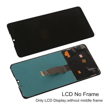 OLED Display for Huawei P30 Originale Fingeraftryk Lås LCD-Touch Skærm med ramme Erstatning for Huawei P 30 ELE-L29 L09 L04
