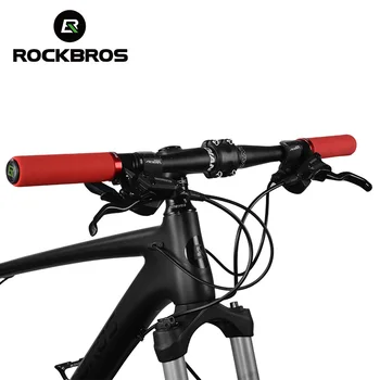 ROCKBROS MTB Cykel Grips Silikone Blød Svamp Ultraigh blindhåndtag Anti-skid stødabsorberende Cykel Del