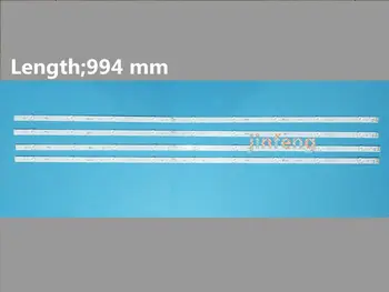 5sæt=40 STK LED-baggrundsbelysning strip for LG TV 49UJ630V 49LJ5500 NC490DUE-AAFX1-41CA GAN01-1294A-P1 GAN01-1295A-P1