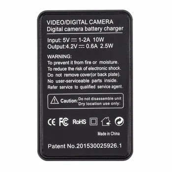 Probty EN-EL12 ENEL12 DA EL12 LCD-USB-Oplader til Nikon Coolpix S9700 AW120 S9900 AW130 AW100 P340 S6100 AW110 S9500 S8100