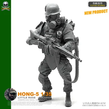 1/35 Moderne Væbnede Scavenger Harpiks Figur maske soldat Mand HONG-05