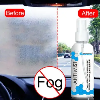 100 ml Defogging Agent Anti-fog Agent Regntæt Vandtæt Auto Badeværelse Glas Bil Vindue Tilbehør Cleaner Rengøring Spray
