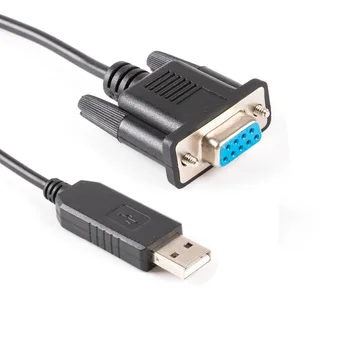 CP2102 ZT232 Chipset Null-Modem, Seriel RS232-Kabel USB til RS232 DB9 Female Adapter Tværs af Kablet