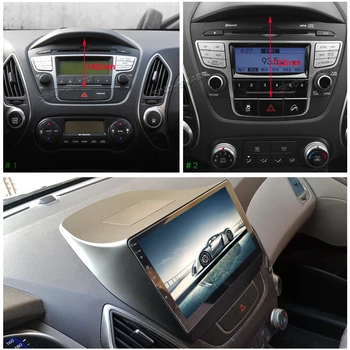 Sinosmart 8 Core DSP 48EQ 2Din IPS/QLED 2.5 D-screen bil gps radio navigation spiller for Hyundai Tucson IX35 2011-2019