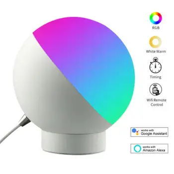 Hot Smart Beskyttelse af Øjne bordlampe Wifi Intelligent Light Pære Til Amazon Alexa/Google Startside/Intelligent Liv App LED Pære