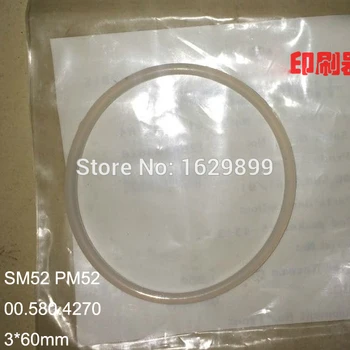 12 stykker Kina post-gratis fragt O-ringen R 60x3 offset SM52 PM52 papir levering gummi ring 00.580.4270