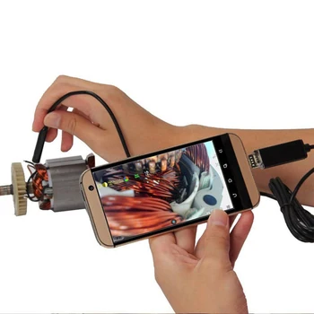 1M-10M 8mm inspektionskamera 3i1 HD 1080P Fleksible USB Endoskop Vandtæt 8LEDs Inspektion Endoskop Kamera for Android Loptop