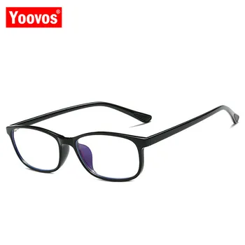 Yoovos 2021 Læsning Briller Kvinder Fladskærms Klassiske Vintage Briller Kvinder Retro-Pladsen TR90 Okulary Blå Lys Gafas De Mujer
