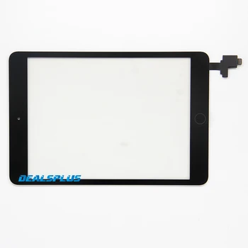 Udskiftning Nye Touch Screen Digitizer med IC+Hjem-Knappen+Flex Kabel Til iPad Mini 1 A1432 A1454 A1455 Mini 2 A1489 A1490 A1491