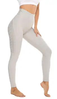 Kvinder er Høj Talje Yoga Bukser Mave Kontrol Scrunched Booty Leggings Træning Kører Butt Lift Tekstureret Tights