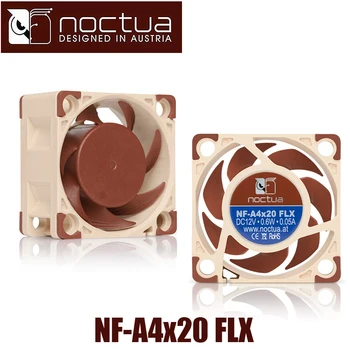 Noctua NF-A4x20 FLX 40mm 40X40X20mm 5000 RPM 14.9 dB(A) PC Cooling Fan Køligere Ventilator ventilatoren Computer Sager & Towers Fan