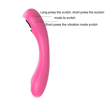 Vagina Sugende Vibrator 10 Hastigheder Clit Sucker Klitoris Massage Masturbator G Spot Dildo Kvindelige Køn Legetøj Voksen Sex Legetøj Engros