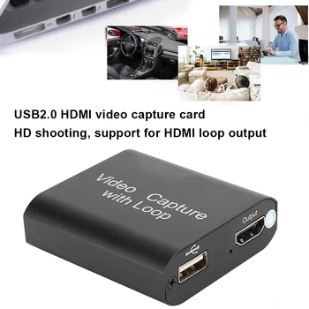 4K HD 1080P HDMI Video Capture-Kort, USB 2.0, HDMI Fange Køb Kort Adapter Max Digital Video Recorder Converter