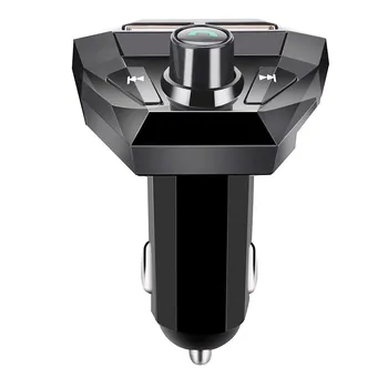 Bil-Kit håndfri Trådløs 3.0+EDR Bluetooth-Version af FM-Senderen LCD-MP3-Afspiller, USB-Chargesr Bil-MP3-Afspiller LED-skærm