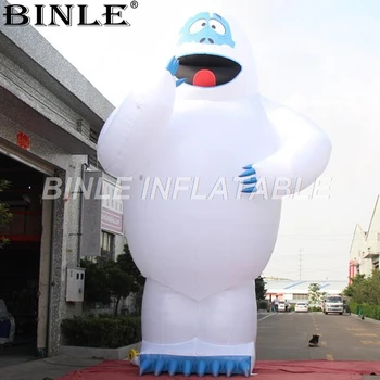 Hot salg large airblown snemand oppustelige kæmpe oppustelig snemand monster for reklamer