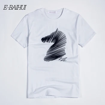 E-BAIHUI hot salg 2020 nye mode Bomuld, til mænd, Tøj kort mand, t-shirt, Male T-shirts, Casual T-Shirts Swag-toppe, t-shirts T039