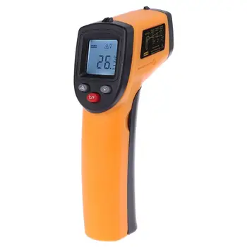 Digital GM320 Infrarød Termometer Industrielle Ikke-Kontakt Temperatur Måleren Pyrometer IR Punkt Pistol -50~380 grad
