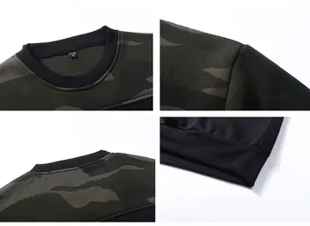 Kvalitet USA Eu-størrelse , Camouflage Hættetrøjer Nye Mænd Hoodie Hip Hop streetwear Sweatshirts Skateboard Unisex Pullover Mandlige Hætteklædte