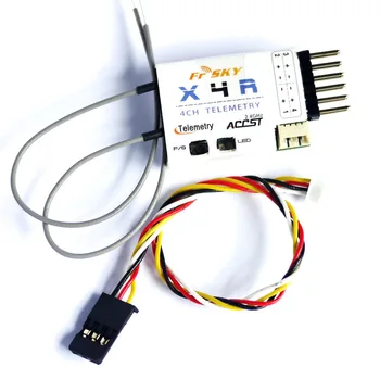 FrSky X4R 4-kanals 2,4 Ghz ACCST Modtager (w/Telemetri) output PWM-kanal Til FPV Fly Svævefly