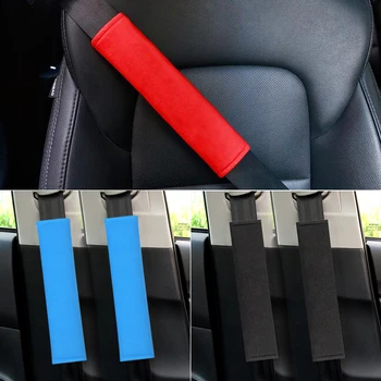 Bilen Sikkerhedssele Shoulder Pad Komfortabel Kørsel Sikkerhedssele For Hyundai solaris accent i30 ix35 i20 elantra santa fe tucson getz