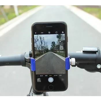 DUUTI 3-7inch Aluminium Legering Mount Beslag Justerbar Cykel Telefonens GPS-Mount Holder Anti-Slip for Motorcykel, Cykel Tilbehør