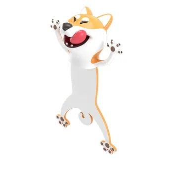 Kreative 3D Bogmærke Sjove Dyr Bogmærker Søde Kat Hund Panda Bog Markør for Børn, Studerende, Gift Kontor Skole Kawaii Papirvarer