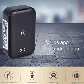GF21 Mini GPS-Real-Time Tracker Bil Anti-Tabte Enhed stemmestyring Optagelse Locator High-definition Mikrofon WIFI+LBS+GPS