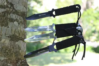 4stk/pose af høj kvalitet Schweiziske Puttee lige kniv udendørs overlevelse bærbare Hær Kniv af Counter Strike Taktiske Kniv