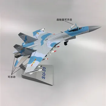 1/72 Fly fly model af Su-35 jagerfly, legeret metal trykstøbt Su35 Sukhoi Su-35 modeller-legetøj for indsamling gave vis boligindretning