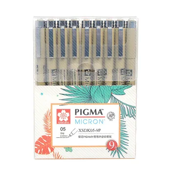 0.2 mm-1 mm Sakura Skitse Farver Micron Pen Superior-Markører Pen Sæt Fine Liner Pigma Til at Tegne Manga Arkitektoniske Kunst Forsyninger