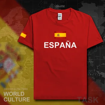 Kongeriget Spanien Espana t-shirt mand 2017 t-shirts bomuld nation team bomuld møde-tees streetwear trænings-og ESP-spansk Spanier
