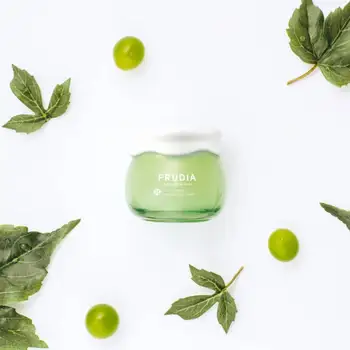 Ansigtscreme - Grøn Drue Pore Control Cream mini, Frudia, for fedtet eller pore tør hud forbedre porer og hård sex fugtgivende