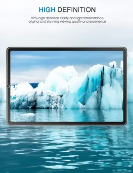 Tablet Hærdet Glas Skærm Protektor Cover til Samsung Galaxy Tab S6 Lite P610/P615 10,4 tommer Anti-Fingeraftryk Hærdet Film