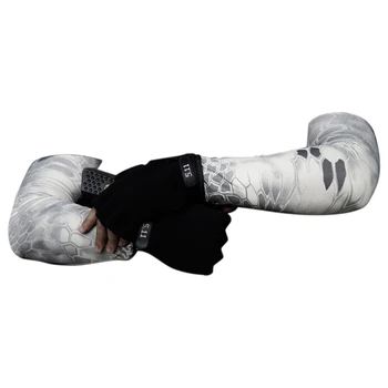 NYE 1 Par Udendørs Sport Camouflage Anti-UV-Elastisk Køling Komprimering Arm Ærmer