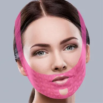 Premium-Fast V Ansigt Band Massage Bandage Løfte Handle Face Mask Dobbelt Chin Maske Små V Ansigt Skønhed Værktøj