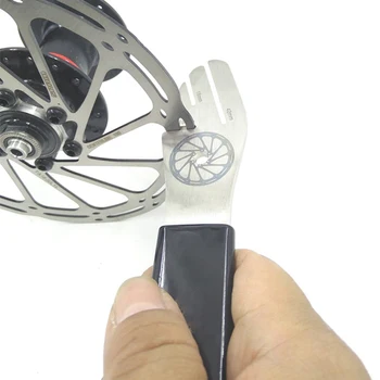 Mtb Cykel Bremseskive Adjuster Cykel Disk Rotor Udfladning Af Cykel Disk-Skuffen Korrektion Af Cykel Reparation Værktøjer