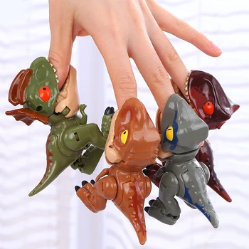 2020 Søde Jurassic Park Verden for Drenge Omdanne Dinosaurer Dino Robot Action Figur for Mini Hånd Finger Legetøj til Børn Xmas Gave