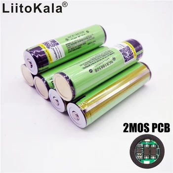 2STK liitokala oprindelige 18650 3400 mah da batería 3,7 v rechargebale li - ion pcb batería protegido para ncr18650b 18650 3400