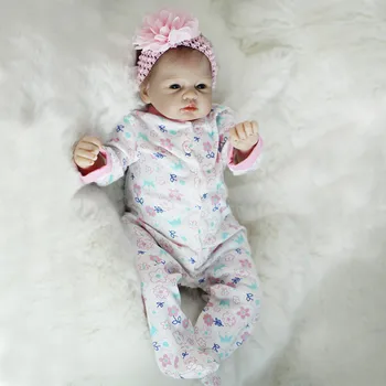 Reborn Baby Genfødsel Spædbarn Dukke Blød Silikone Reborn Dukker Hot Sælger Baby Gaver Dukke Vandtæt Badekar Toy Simulering Baby Dukke