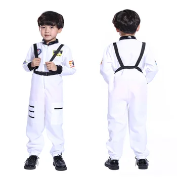 Baby, Børn, Voksne Astronaut Kostume Rumdragt Piloter Buksedragt Fest Purim Carnival Cosplay Tøj, Hjelm For Mænd Dreng